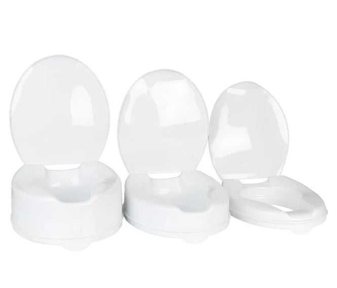 Savanah Raised Toilet Seat 100mm -