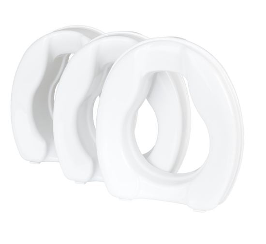 Savanah Raised Toilet Seat (without Lid) 100mm -