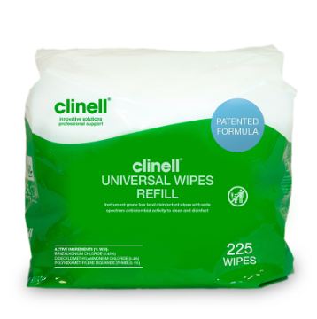 Clinell Universal Wipes Bucket Refill Pack -