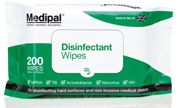 Medipal Disinfectant Wipes (200) -