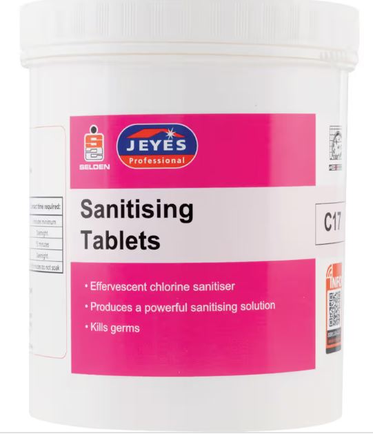 Jeyes Sanitising Tablets C17 (180x3.25g) -