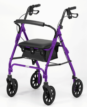 Purple Days Lightweight Rollator - Large - LARGE-PURP