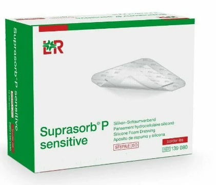 Suprasorb P Sensitive Border 20x20 -