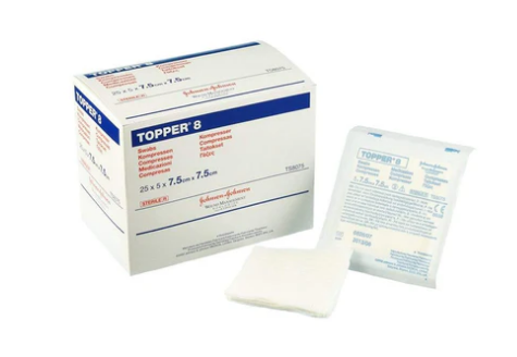 Topper 8 - Sterile Swabs - 7.5 X 7.5