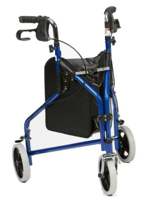 Blue Days Lightweight Rolator - Medium - MEDIUM-BLU