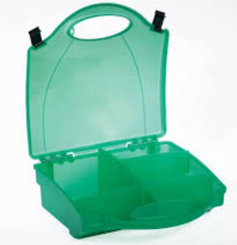 Stephenson Empty Green First Aid Box 270mm x 220mm x 90mm - SMALL