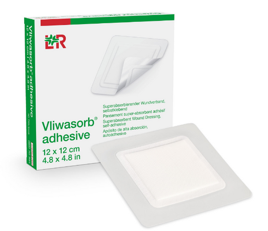 Vliwasorb Adhesive Dressing 12x12 -