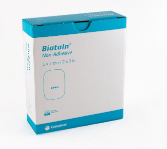 Biatain Non- Adhesive Foam Dressing 5x7 -