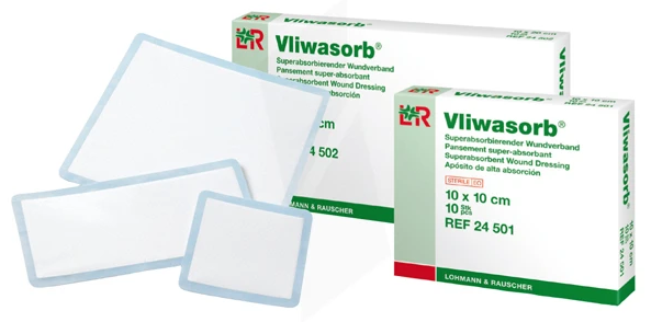 Vliwasorb Pro Adhesive Dressing 22x32 -