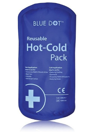 Blue Dot Reusable Hot/Cold Pack -