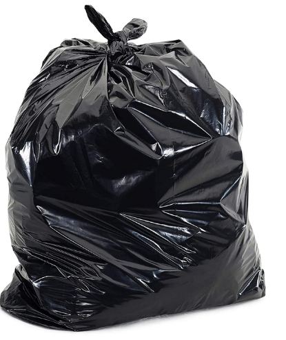 Black Refuse Sacks / Bin Bags 18 x 29 x 39" (1x10) -