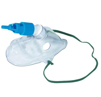 Single Patient Use Venturi Mask Without Tubing -