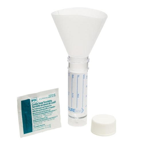 Midstream Urine Collection Pot with Funnel -