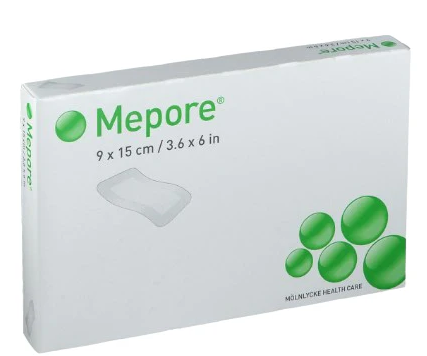 Molnlycke Mepore Adhesive Surgical Dressing 9x15 -