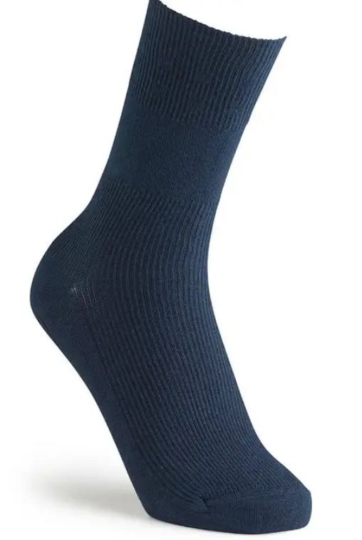 Cosyfeet Cotton-Rich Softhold Socks - NAVY-M