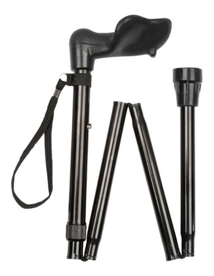 Days Walking Stick Comfy Grip - Black (left) -