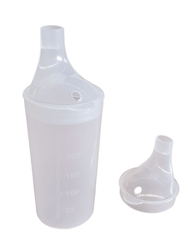 Henleys Clear No Handled Beaker - Narrow Spout - NARROW